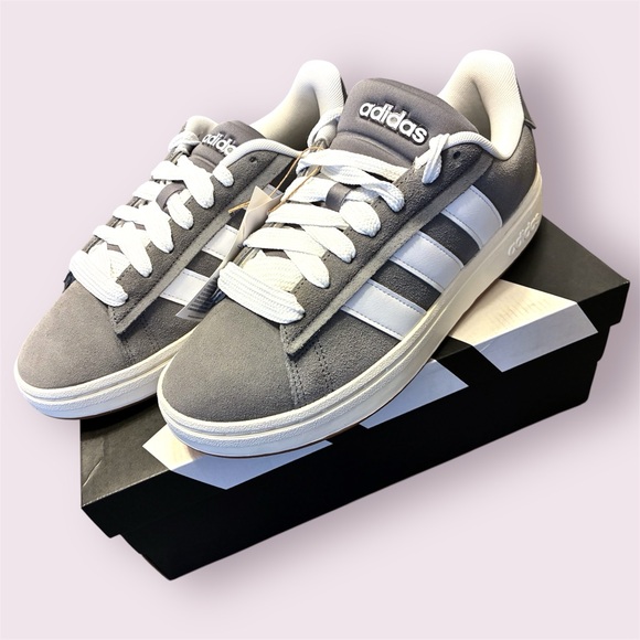 adidas Other - 🤍 Adidas Grand Court Alpha 00s Gray White Sneakers Men’s 8.5 Casual Shoes NWT